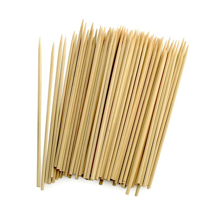 Bamboo Skewers 3mm, 15cm