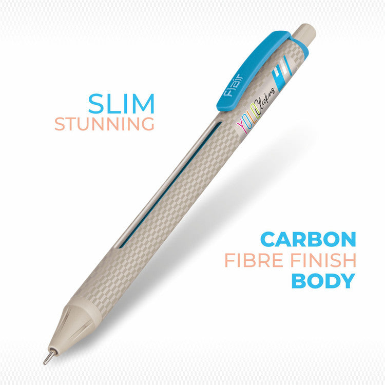 Flair Yolo Clickers Ball Pen, Blue