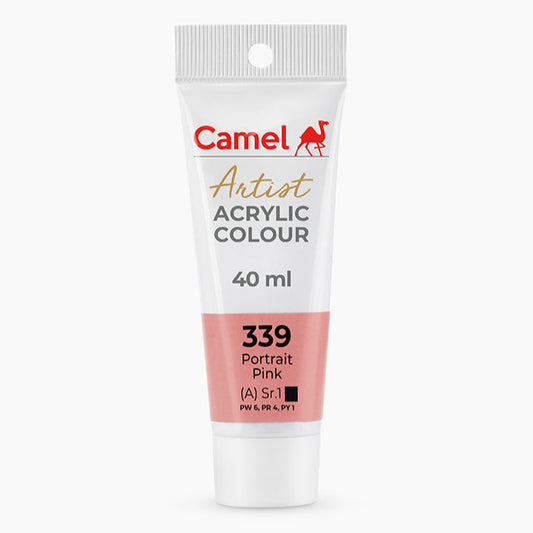 Camel Artist Acrylic 40ml, S1, Portrait Pink-339