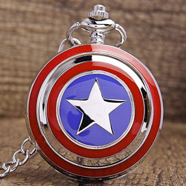 Pocket Watch Captain America