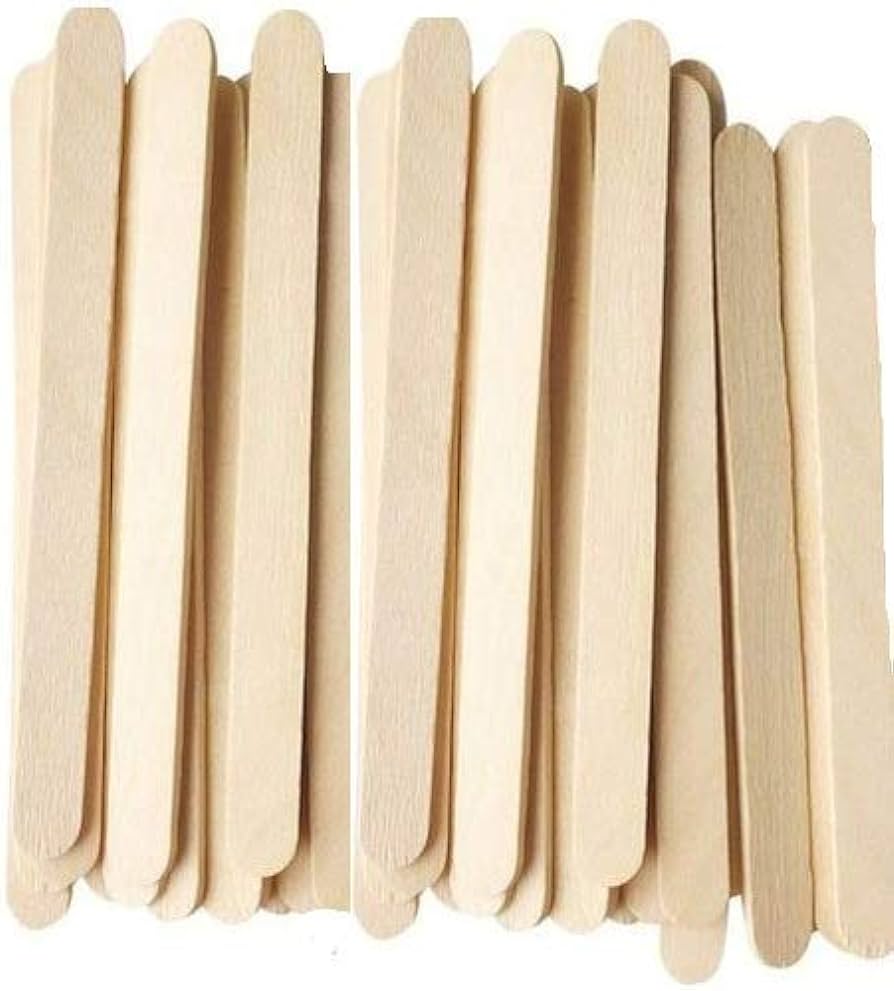 Popsicle Ice-cream Sticks, Small, Natural