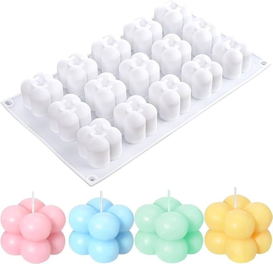 TRC Silicone Mould Candle Bubble 15C #LBM399