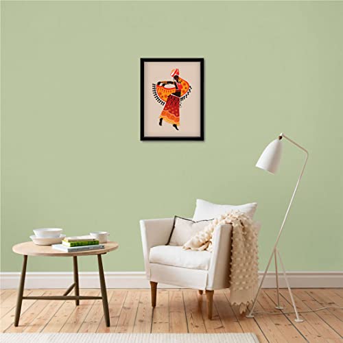 Craftolive Tribal Woman Illustration Wall Frame - PSTRN56