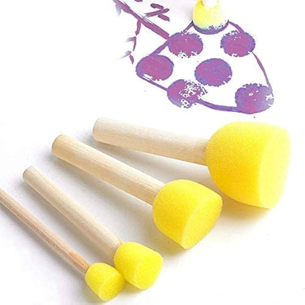 TRC Mushroom Foam Dabber Sponge 4pc
