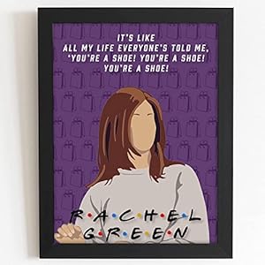 Craftolive FRIENDS TV Series Rachel Green Wall Frame - PSTRN89-D