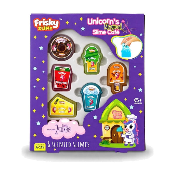 Khyati Frisky Slime Unicorns Magical Slime Cafe Set