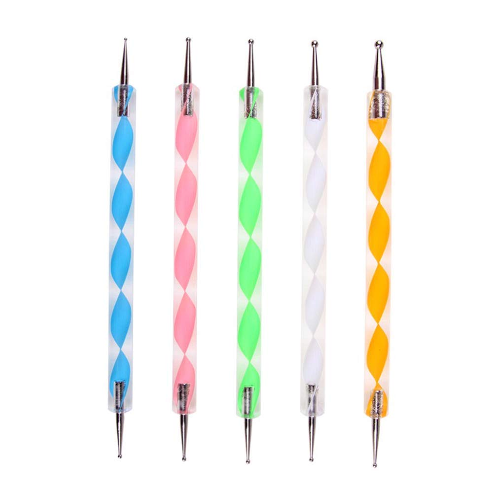 Dotting Tools Set, Plastic, 5pc