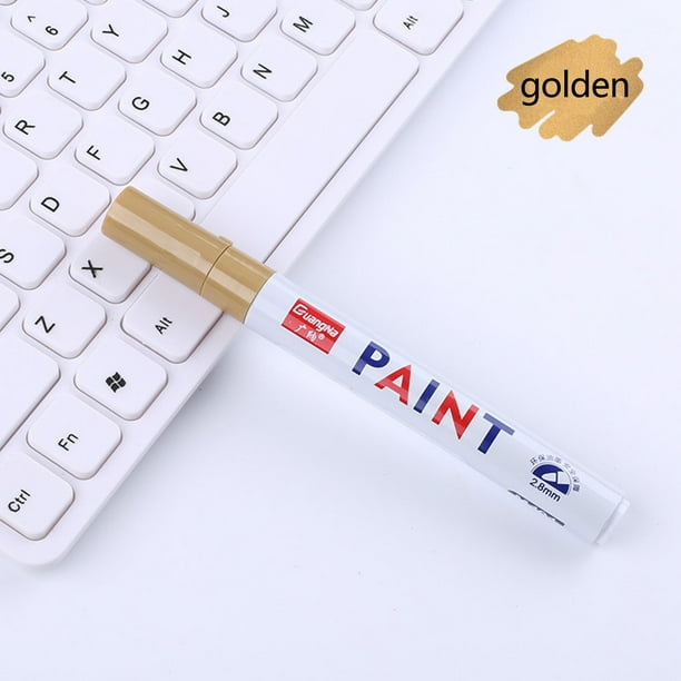 Gana Paint Marker Bold Tip, Golden