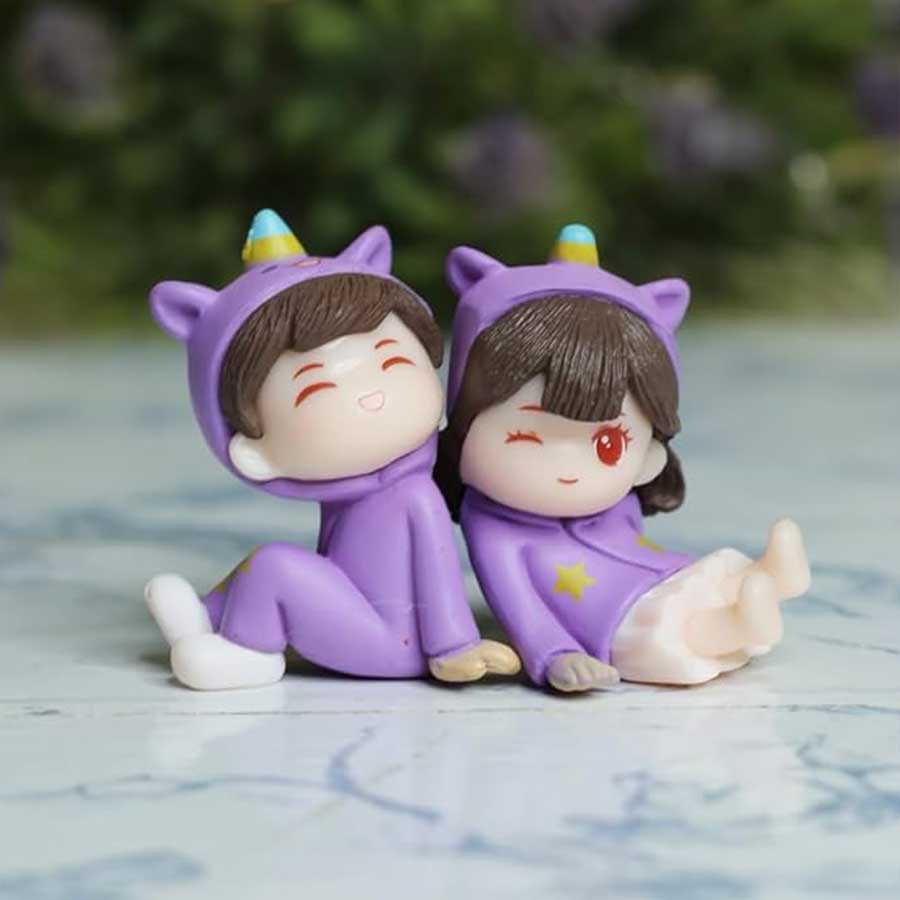 Miniature Couple 40mm, 1 pair #MTRC538A