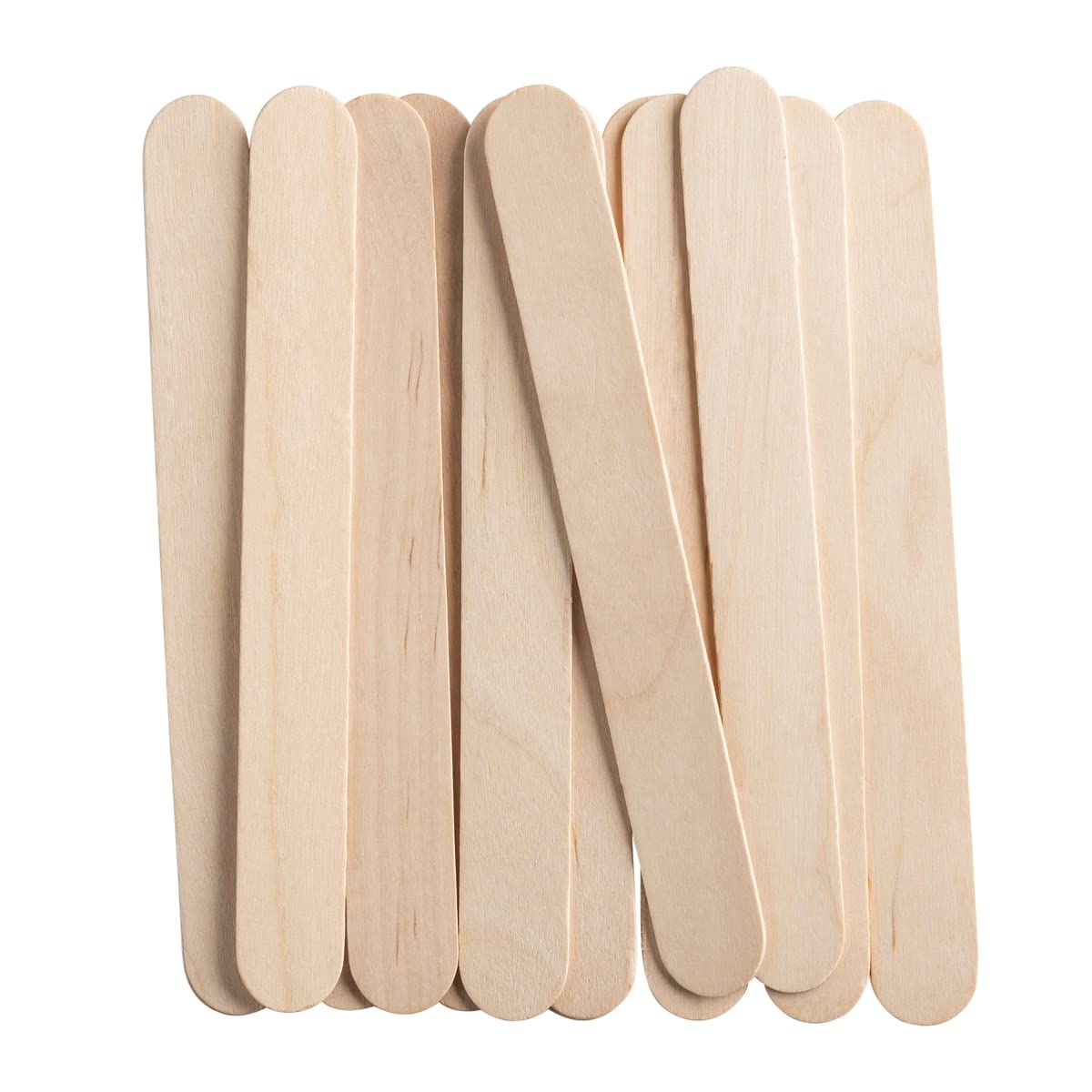 Popsicle Ice-cream Sticks, Big, Natural