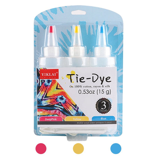 Yiklai Paints Tie-Dye 15g, 3 shades