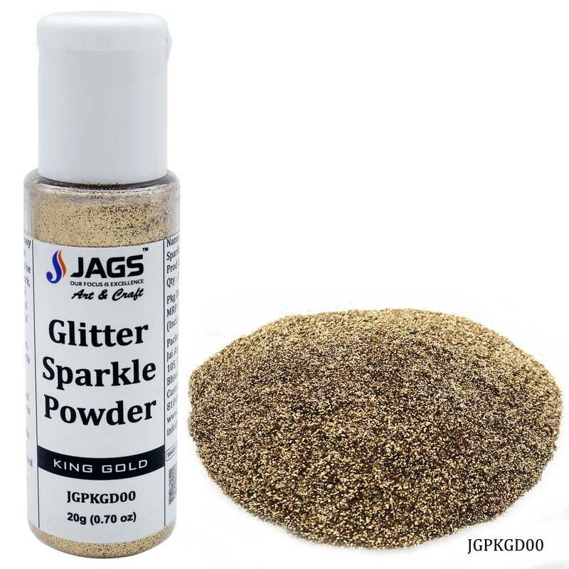 Jags Glitter Sparkle Powder 20g, King Gold