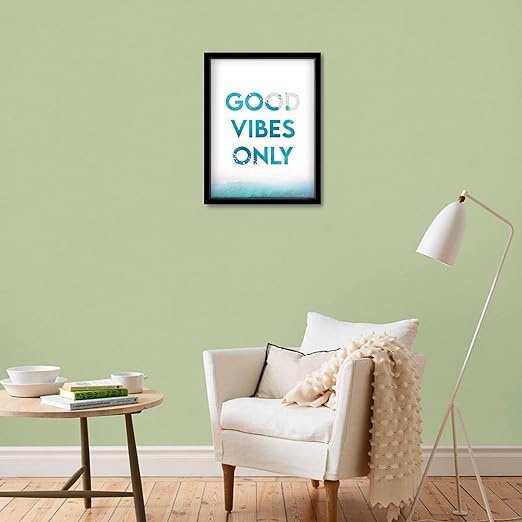 Craftolive Good Vibes Quote Wall Frame - PSTRN91