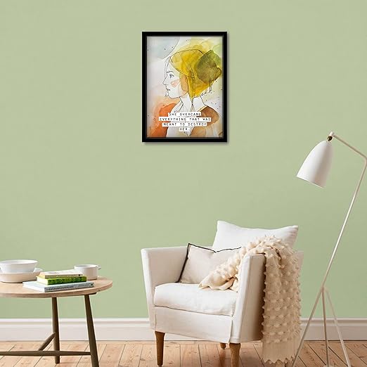 Craftolive Girl Quote Wall Frame - PSTRN90