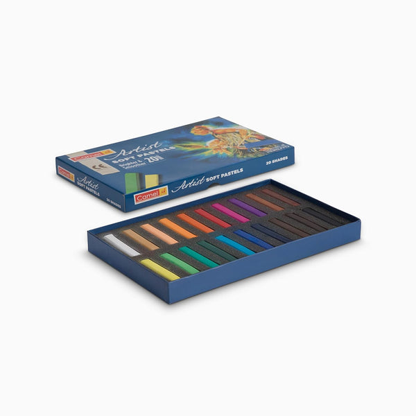 Camel Artist Soft Pastels set, 20 assorted shades