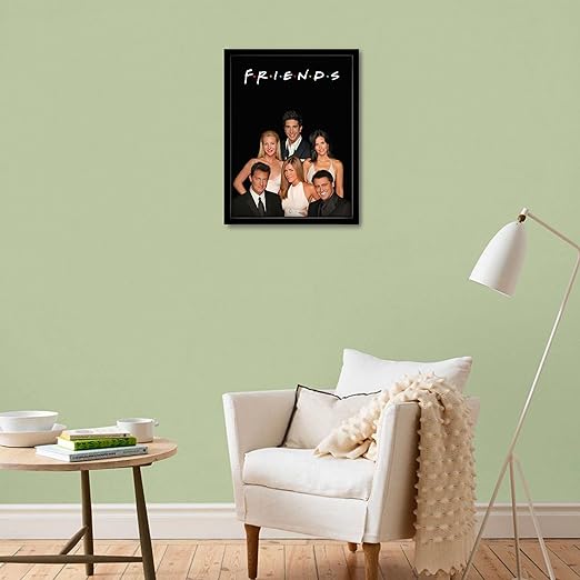 Craftolive FRIENDS TV Series Classic Black Wall Frame - PSTRN122