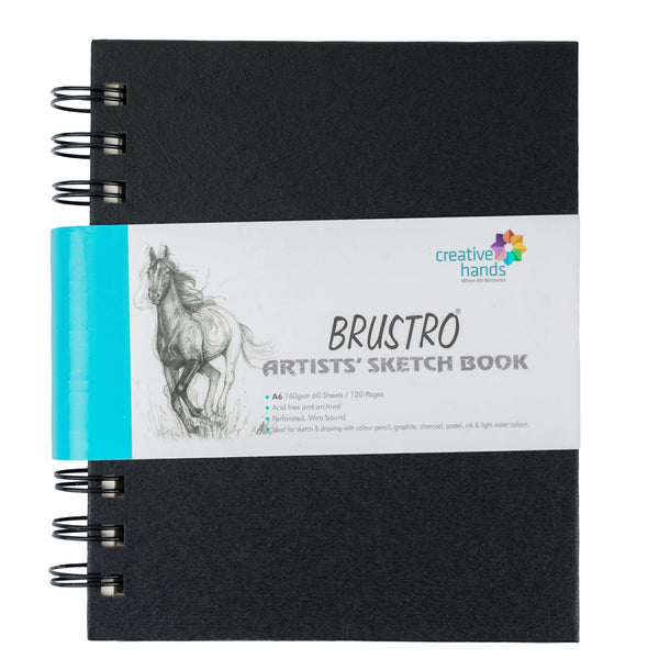 Brustro Artists Sketchbook 160gsm A6 pocket sketchbook