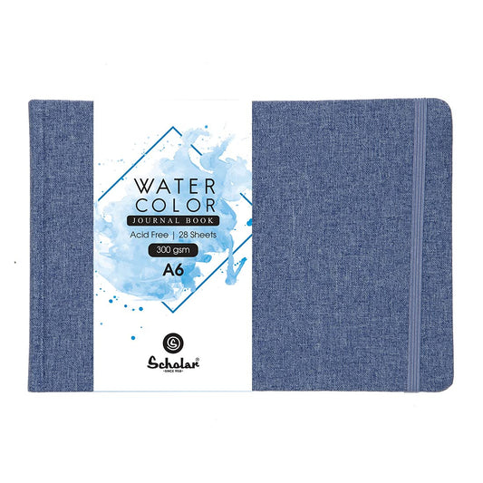 Scholar Watercolour Journal Book 300gsm, A6