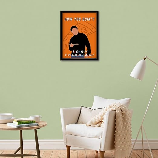 Craftolive FRIENDS TV Series Joey Tribbiani Wall Frame - PSTRN89-C