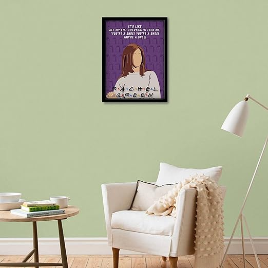 Craftolive FRIENDS TV Series Rachel Green Wall Frame - PSTRN89-D