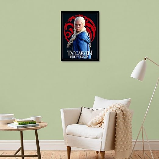 Craftolive Game of Thrones Daenerys Targaryen Khaleesi Wall Frame - PSTRN92