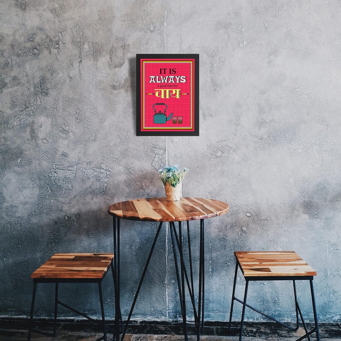 Craftolive Tea Lovers Chai Lovers Wall Frame - PSTRN30