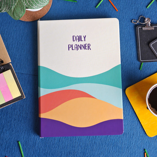 Scholar Daily Planner Journal Diary A5