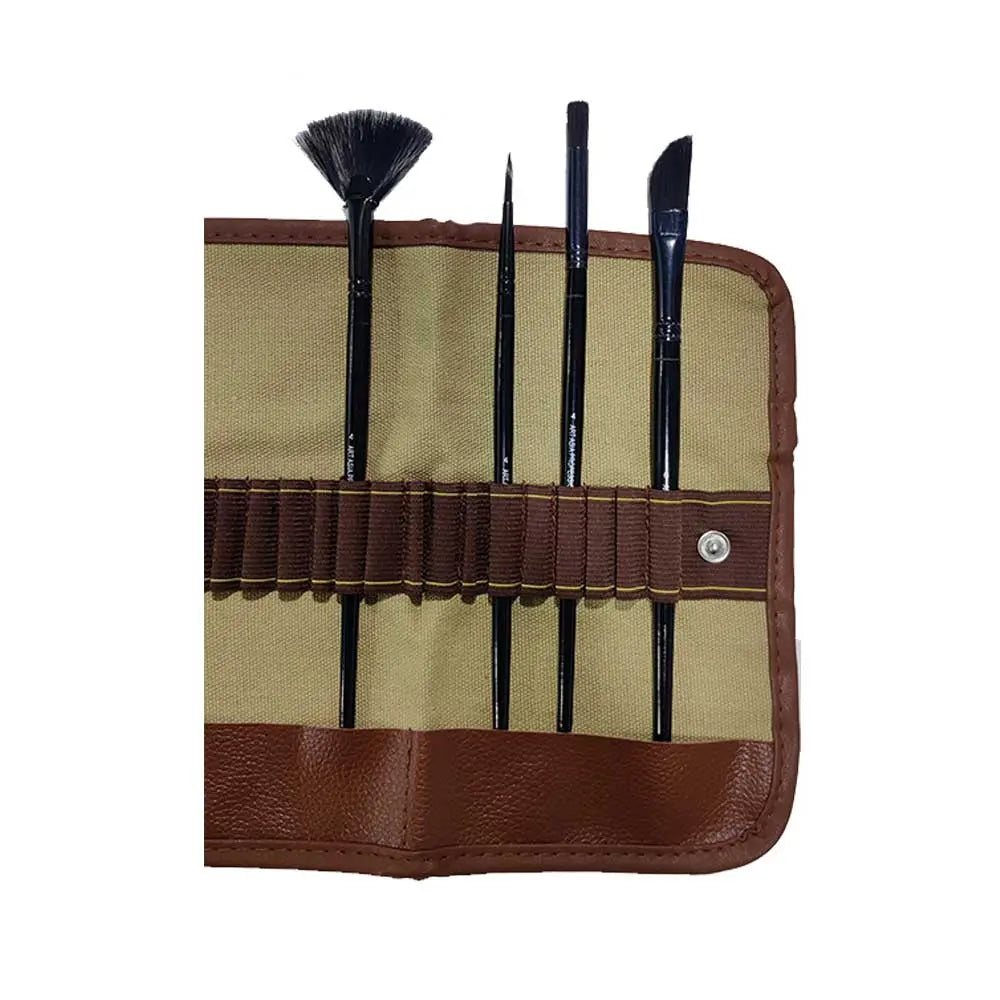 Fabric Brush Holder Folding Pouch #E0102