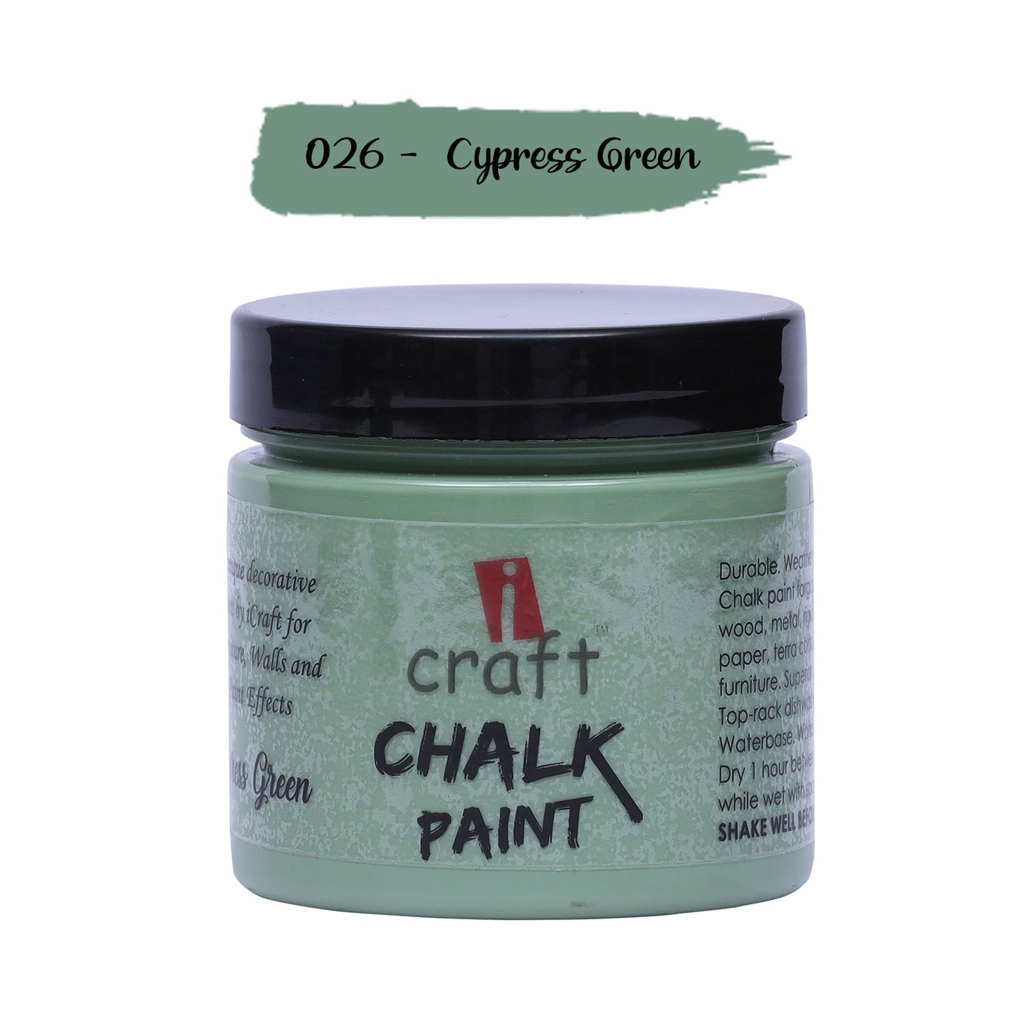iCraft Chalk Paint 250ml, Cypress Green