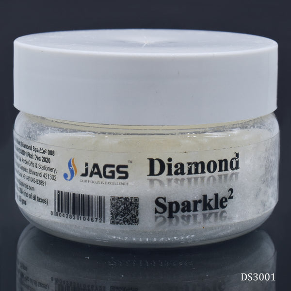 Diamond sparkle powder pouch for resin and nail art