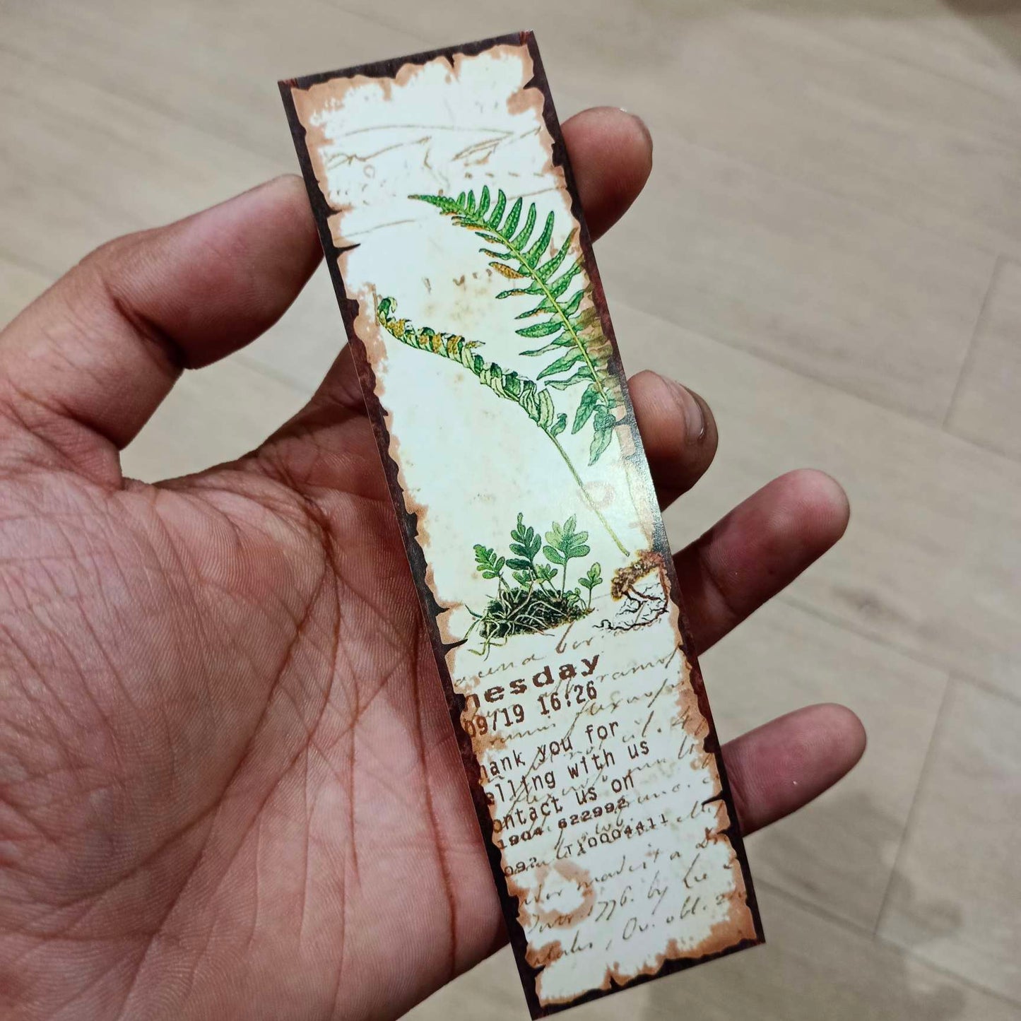 Have a Good Day Garden Letter Bookmarks 20pc #MHD-HYXJ001