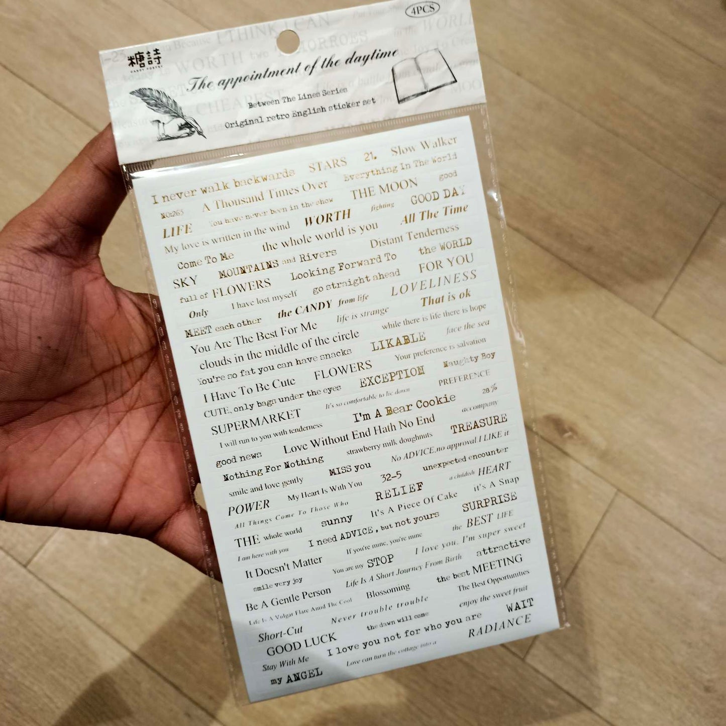 Candy Poetry The Appointment Of The Daytime Sticker #TS07F032