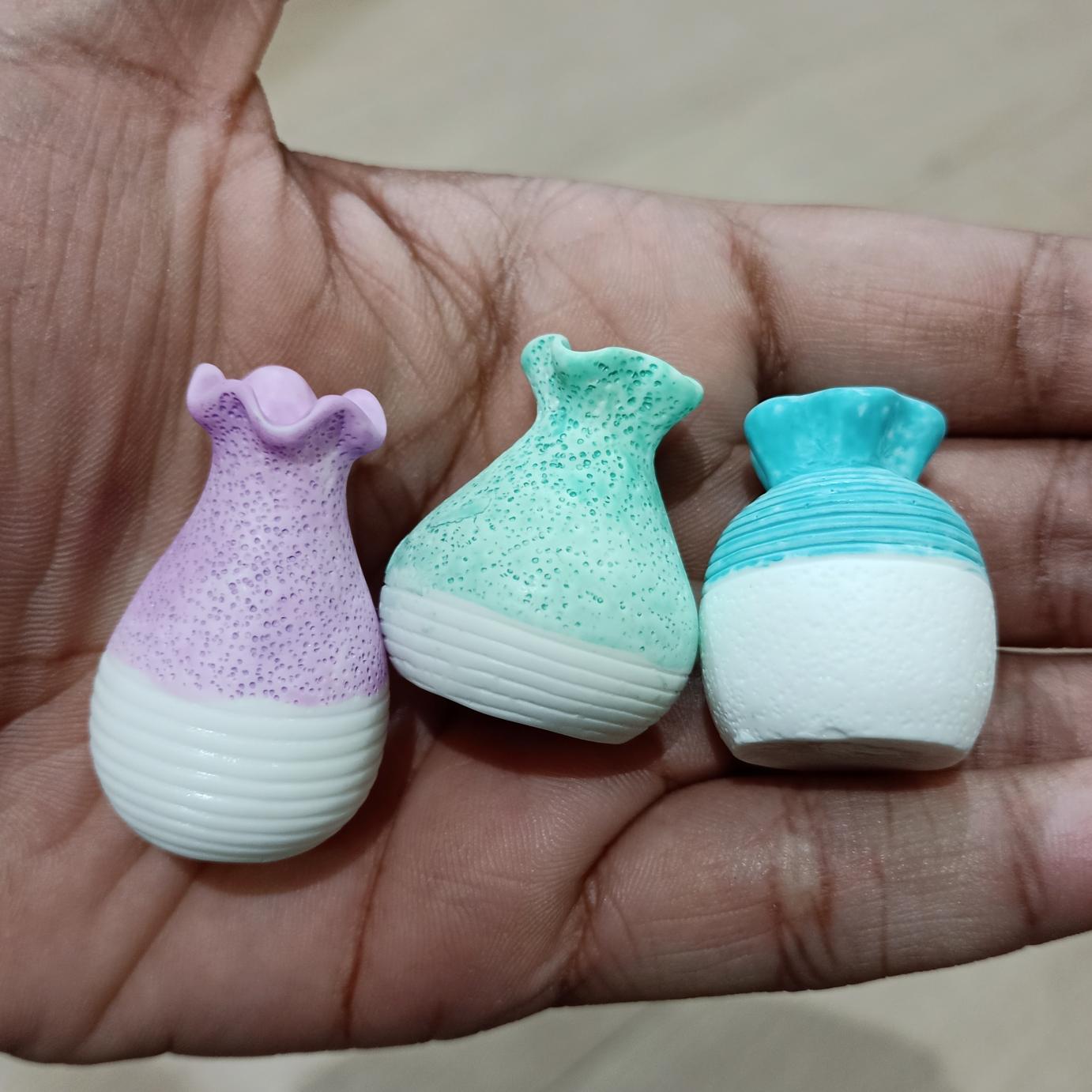 Miniature Pots 3pc #18494-1