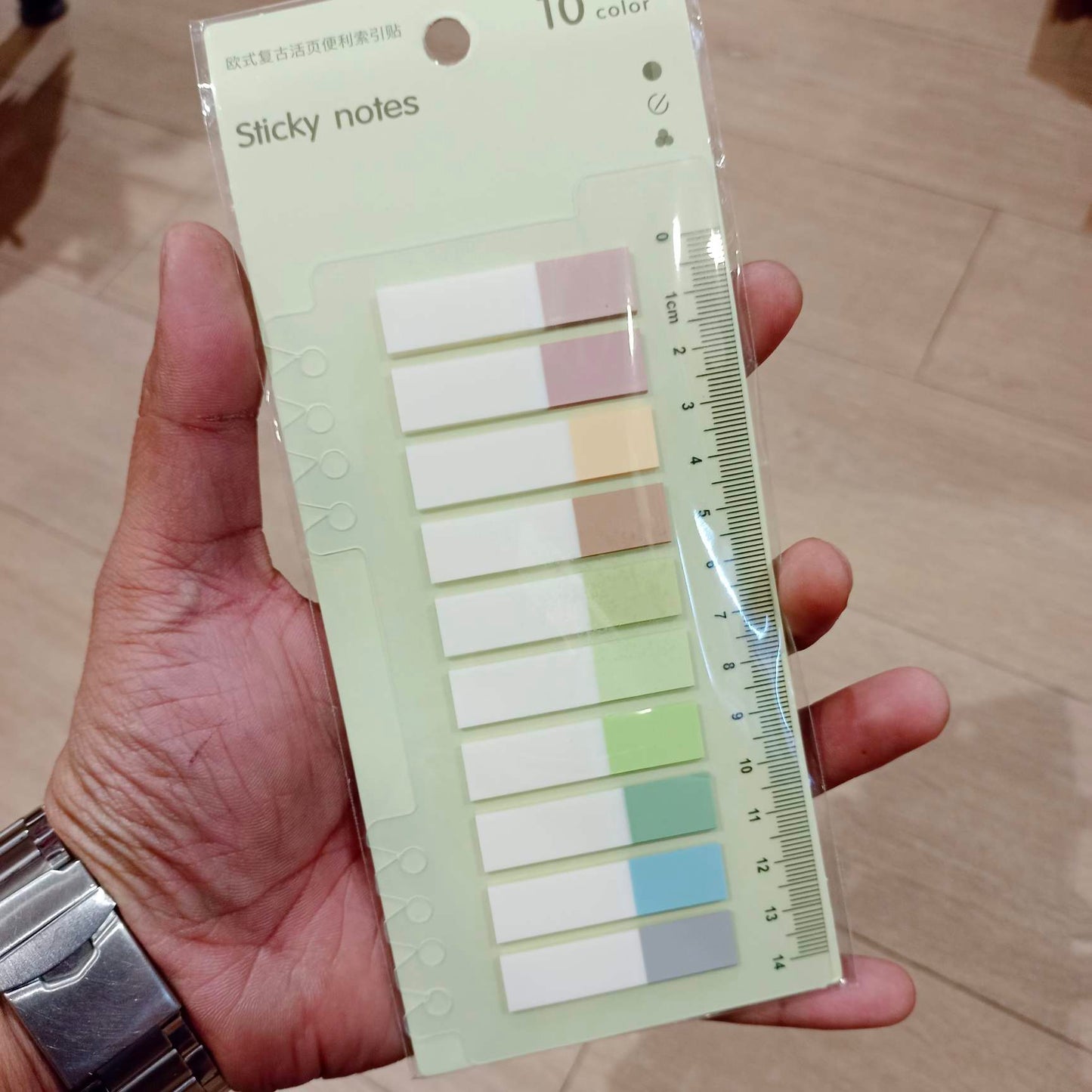 Sticky Notes Strips, 10 shades #8623