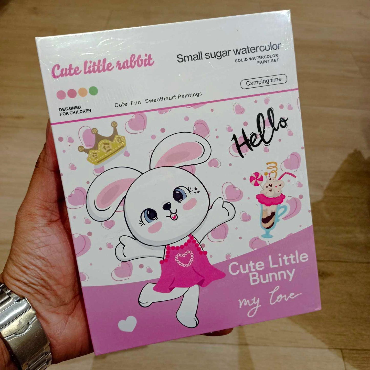 Watercolour Paint Set 6x8 inches #CD916, Random Design