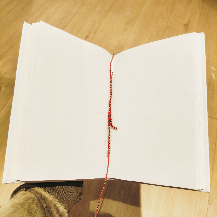 Handmade Printed Diary 6x8 Inches