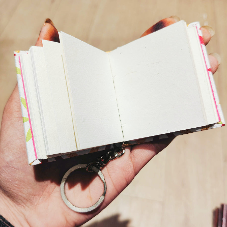 Handmade Keychain Dairy 2x3 Inches