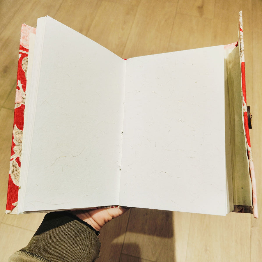 Handmade Button Dairy 5x7 Inches