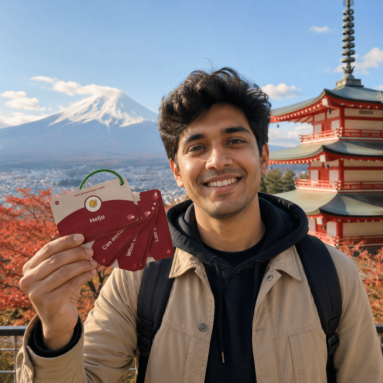 Flash Cards, Basic Japanese for Travellers