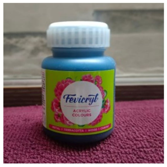 Pidilite Fevicryl Acrylic Colour 500ml, Turquoise Blue-22