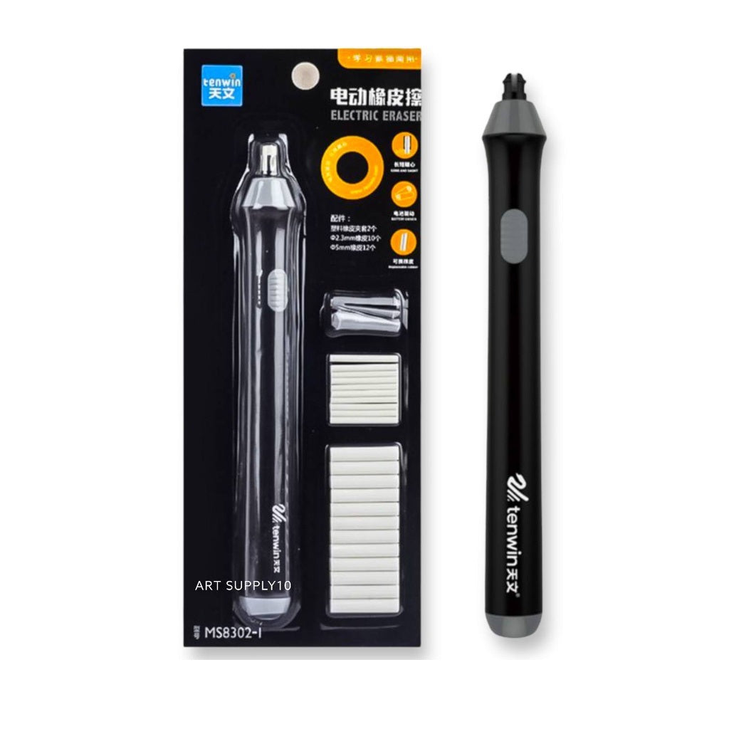 Tenwin Electric Eraser with Refills