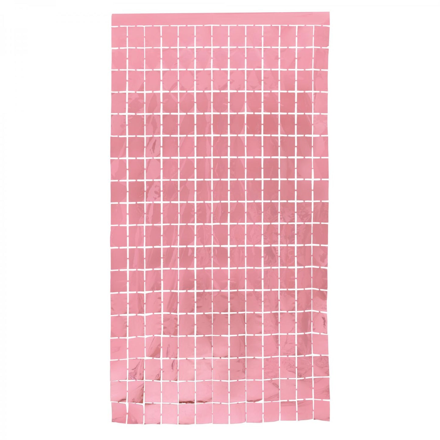 LD Foil Box Curtain 3 x 6ft, Rose Gold
