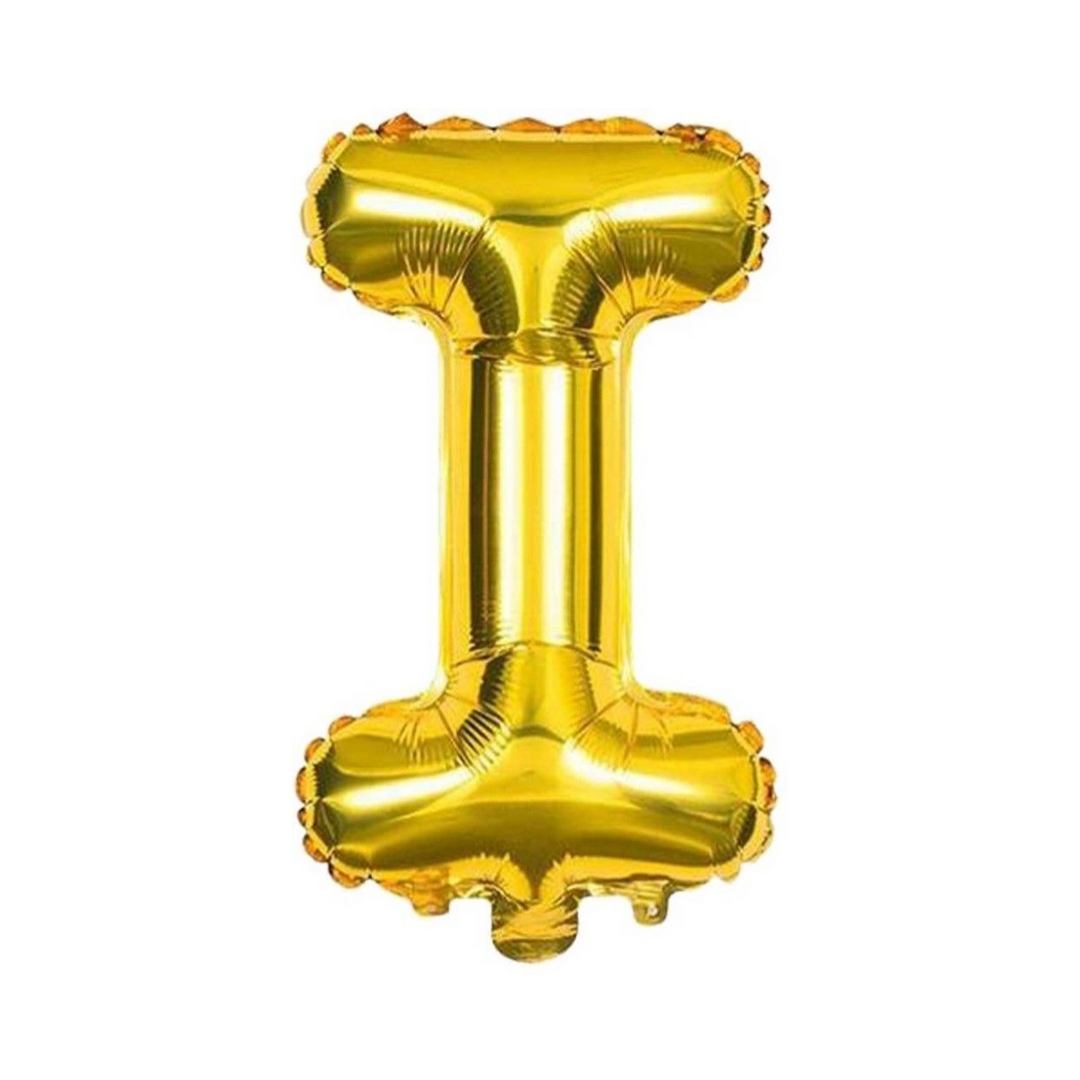 Alphabet Foil Balloon 16 inches, Letter I