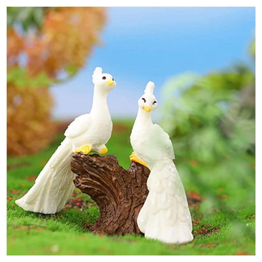 Miniature Peacock White #MTR515H