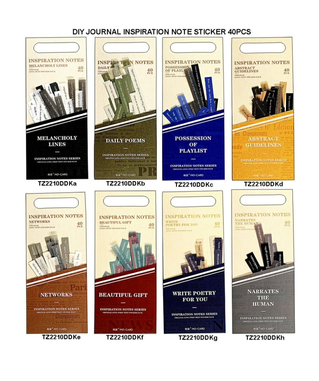 TRC Stickers Journal #TZ2210DDK