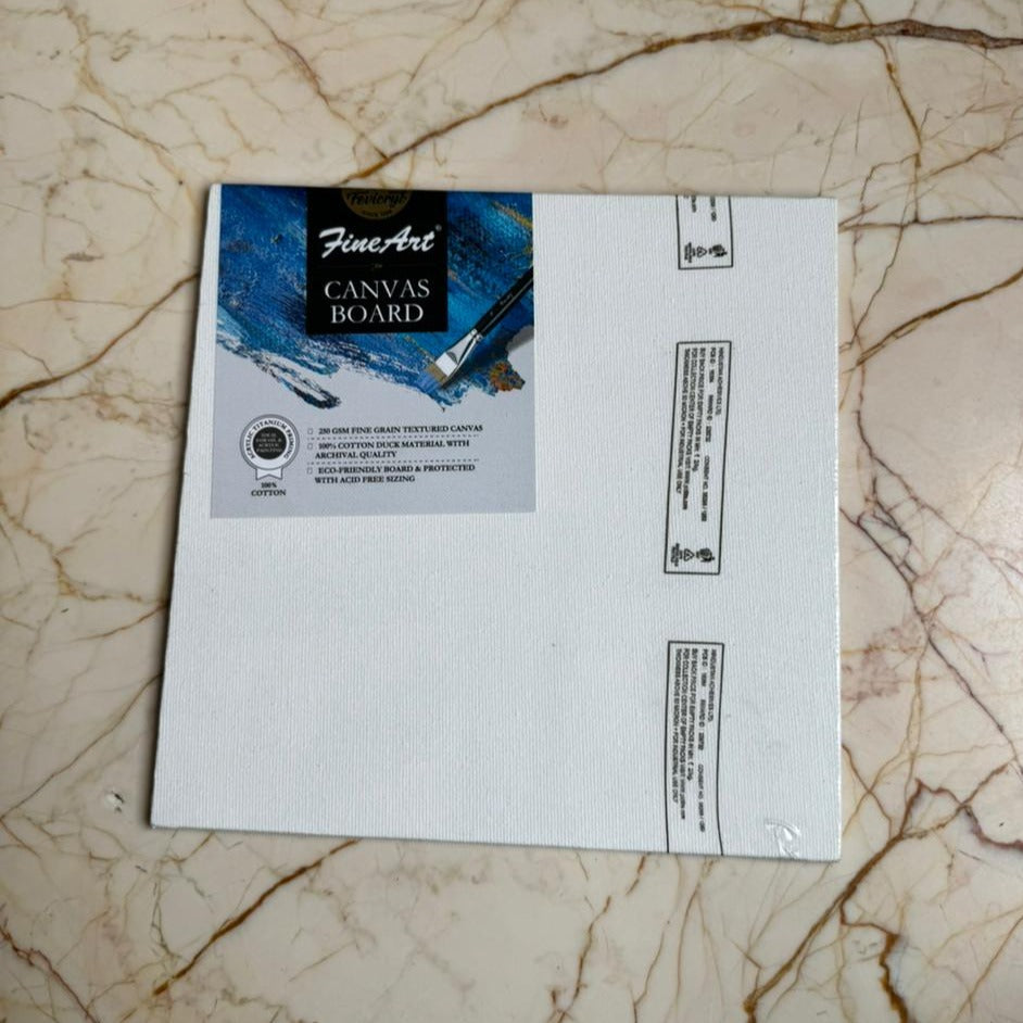 Fevicryl Fine Art Canvas Board 8x8 inches