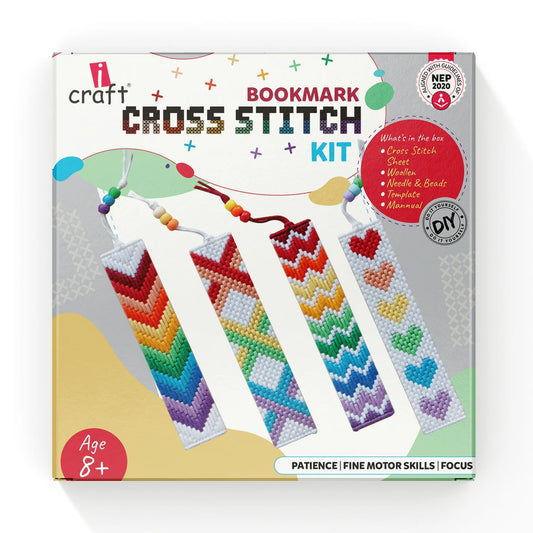 iCraft Bookmark Cross Stitch DIY Kit