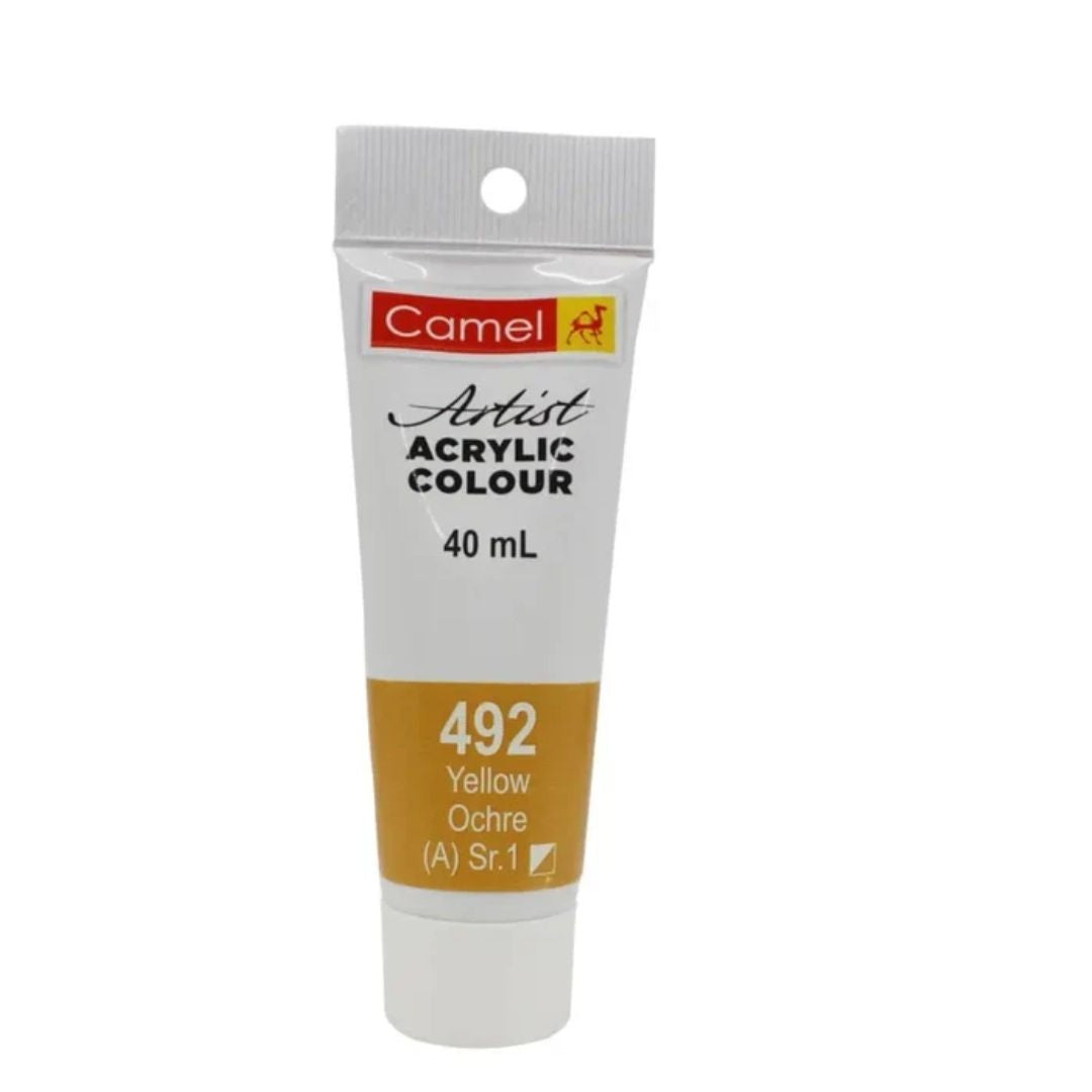 Camel Artist Acrylic 40ml S1 Yellow Ochre-492