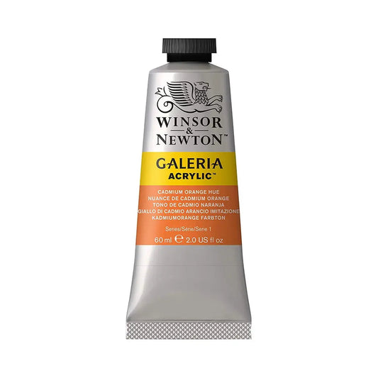 Winsor & Newton Galeria Acrylic Colour Tube Loose, 60ml, Cadmium Orange Hue