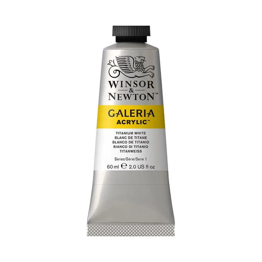Winsor & Newton Galeria Acrylic Colour Tube Loose, 60ml, Titanium White